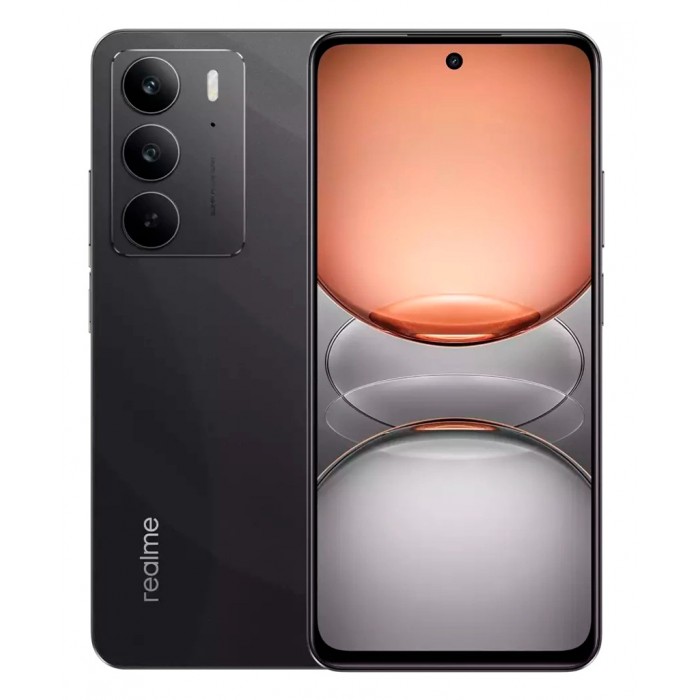 Oferta Relâmpago Celular Realme C75 Preto, 256GB, 8GB RAM, Câmera Tripla de até 50MP Com IA, Tela 6.72", NFC, IP69, Bateria 5828 mAh e Processador Helio G92 Max